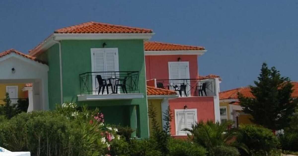 Een foto van de buitenkant van Porto Skala Hotel