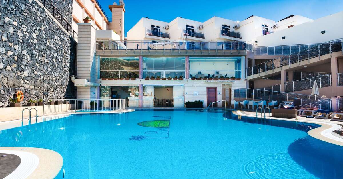 Een foto van het zwembad bij Kn Panoramica Aparthotel