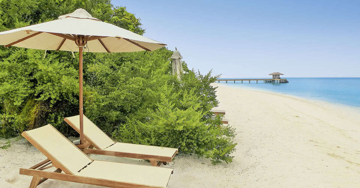 Een foto van het strand bij Barefoot Eco Hotel