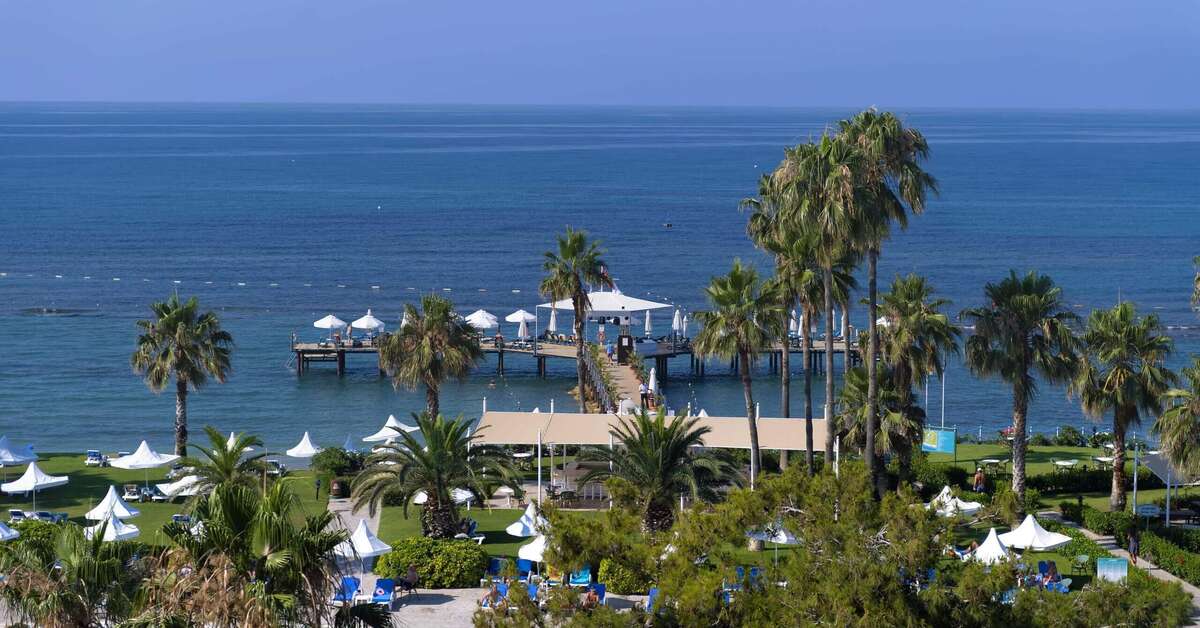 Een foto van het strand bij Turquoise Resort Hotel & Spa