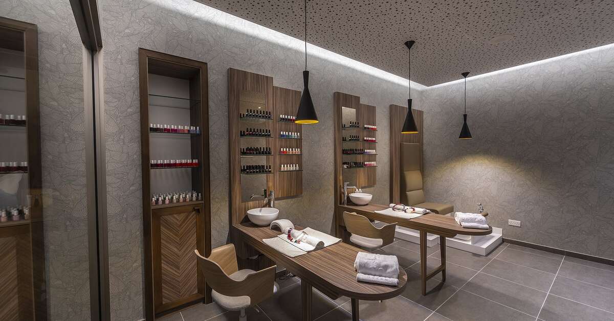 Een foto van de faciliteiten bij Faros Hotel