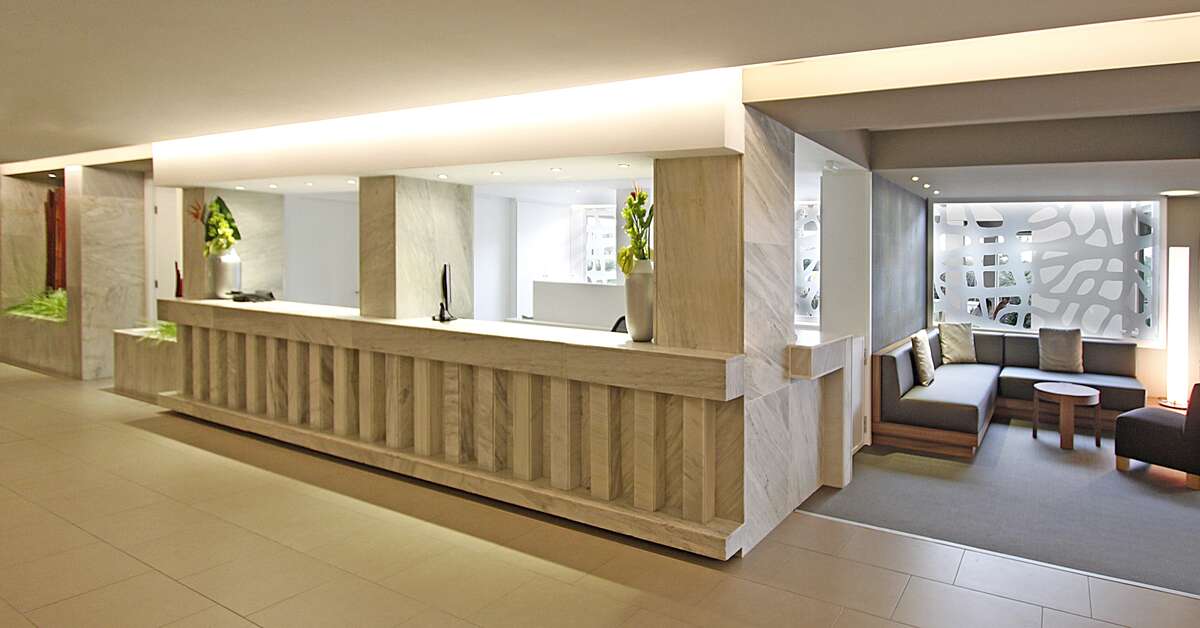Een foto van het interieur van BG Java Hotel