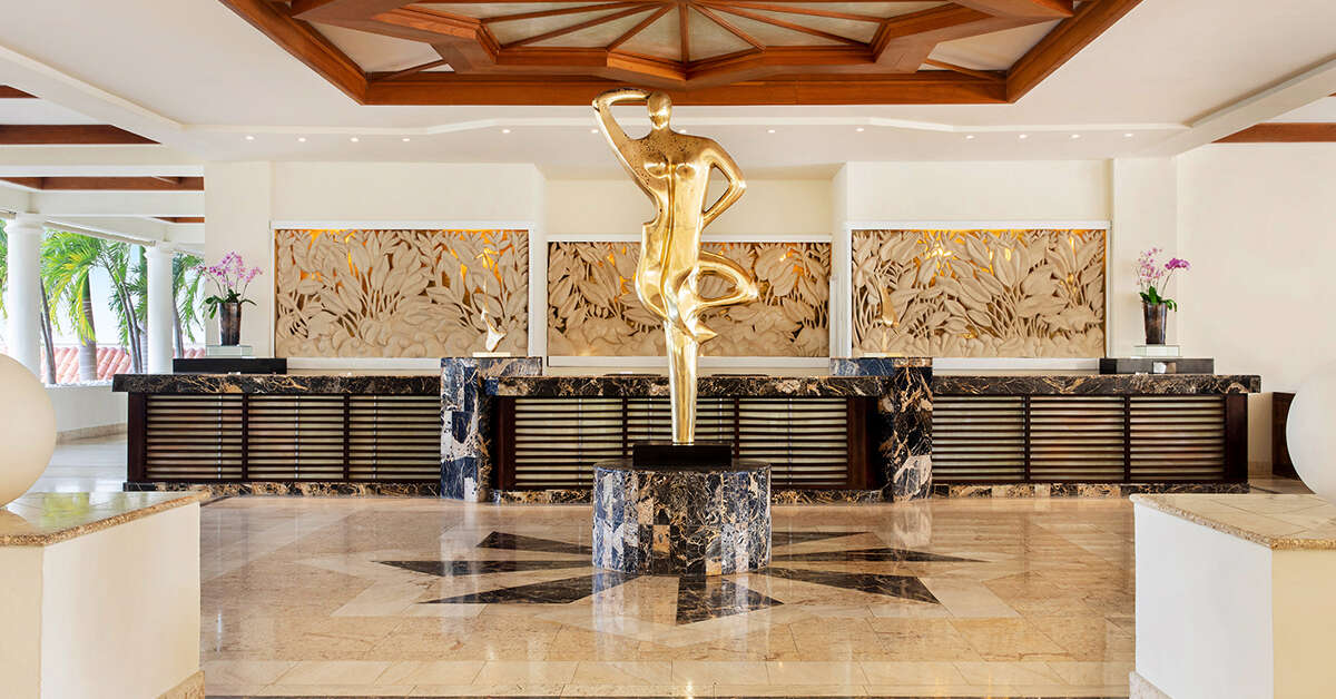 Een foto van het interieur van Paradisus Palma Real Golf & Spa Resort