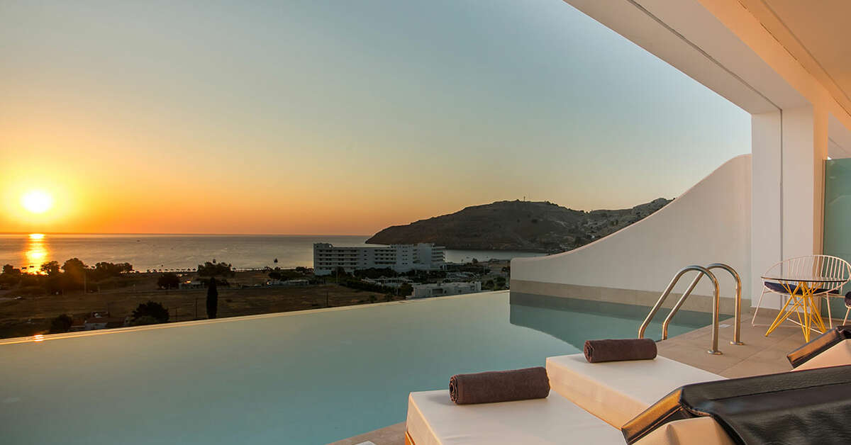 Een foto van Lindos White Hotel & Suites