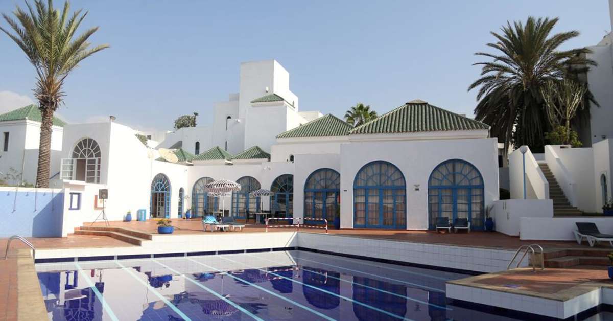 Een foto van het zwembad bij Residence Igoudar