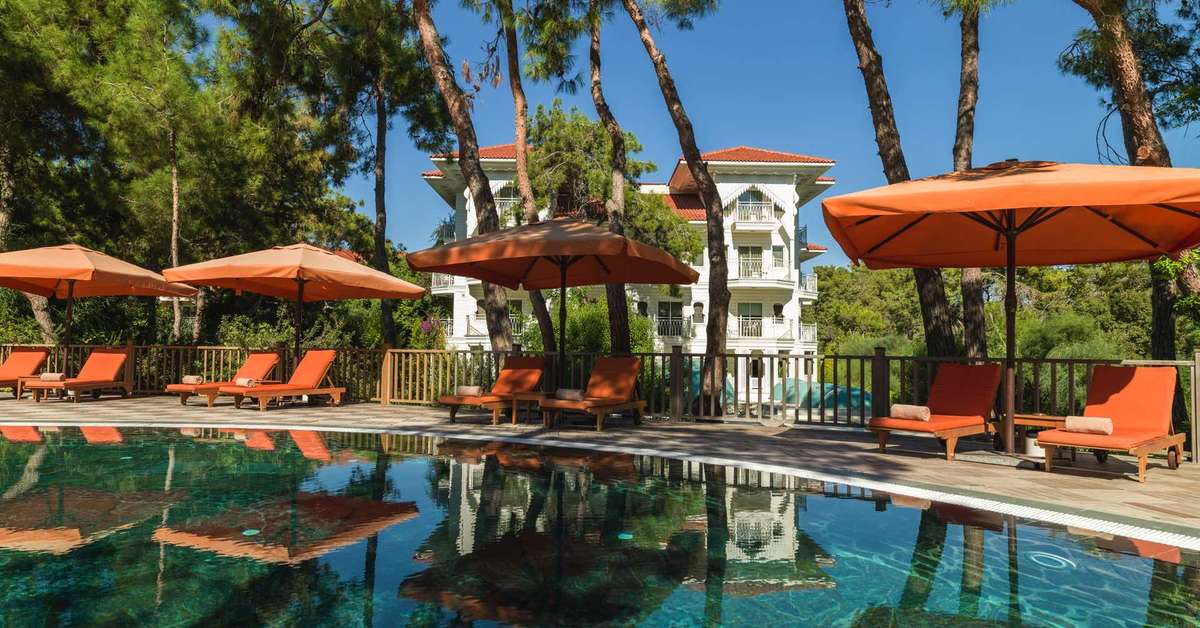 Een foto van het zwembad bij Ali Bey Resort Sorgun