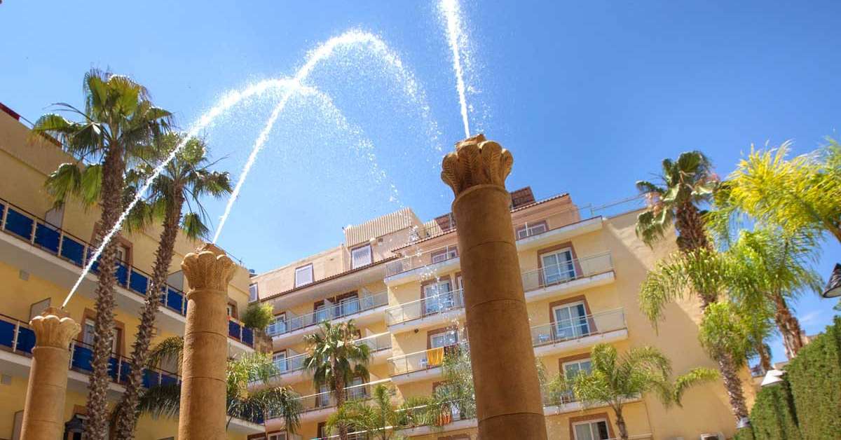 Een foto van de buitenkant van Hotel Cleopatra Spa