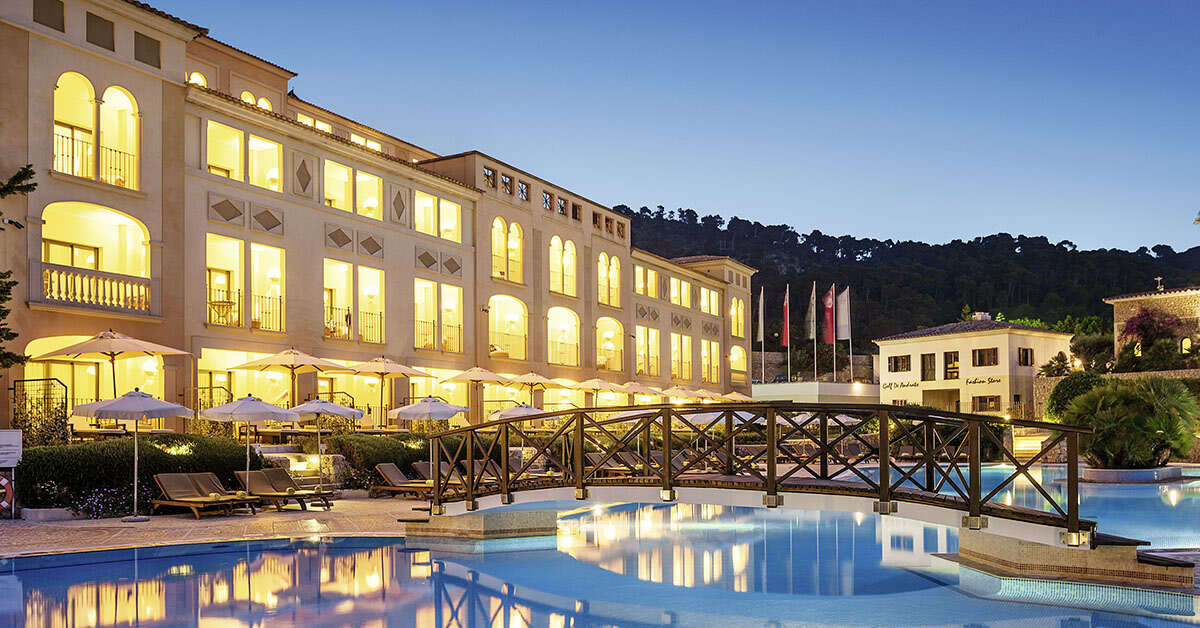 Ein Foto vom Pool im Steigenberger Hotel & Resort Camp de Mar
