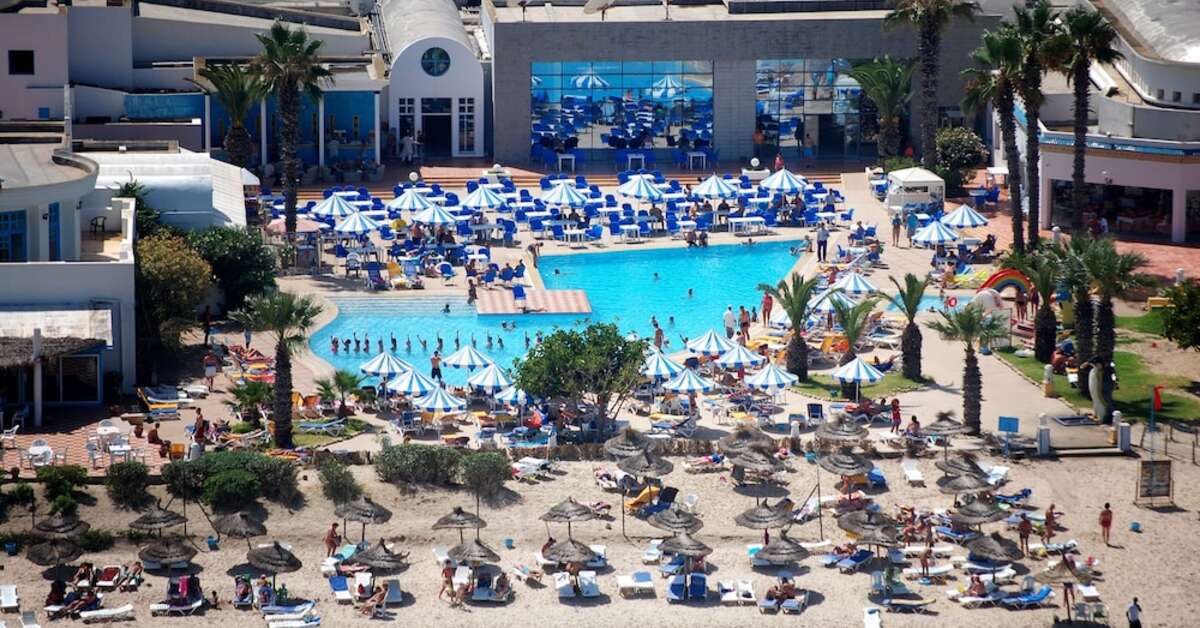 Een foto van het zwembad bij Eden Club