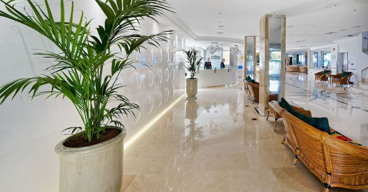 Een foto van het interieur van Bull Hotel Dorado Beach