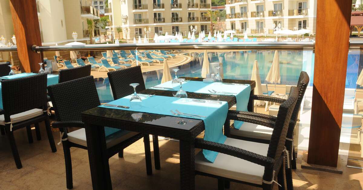Ein Foto von den Einrichtungen im Marcan Resort Hotel