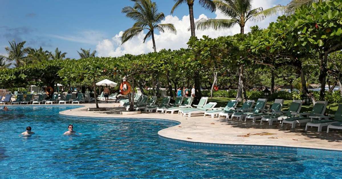 Ein Foto vom Pool im Grand Hyatt Bali