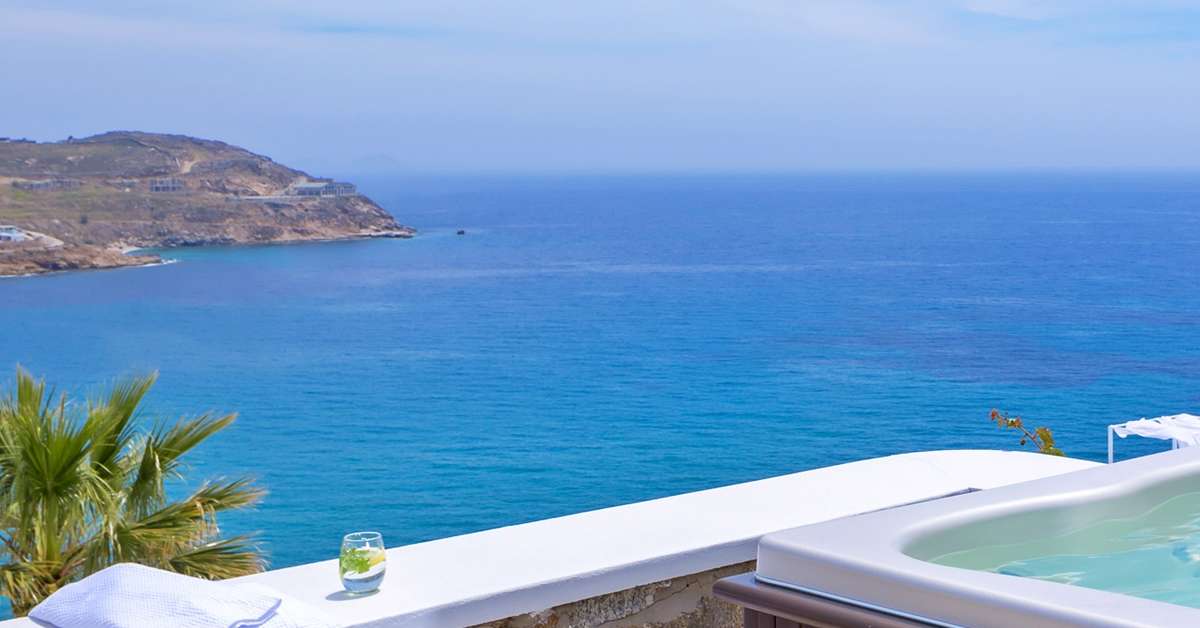 Een foto van de faciliteiten bij Pietra e Mare - Mykonos Moments Hotel