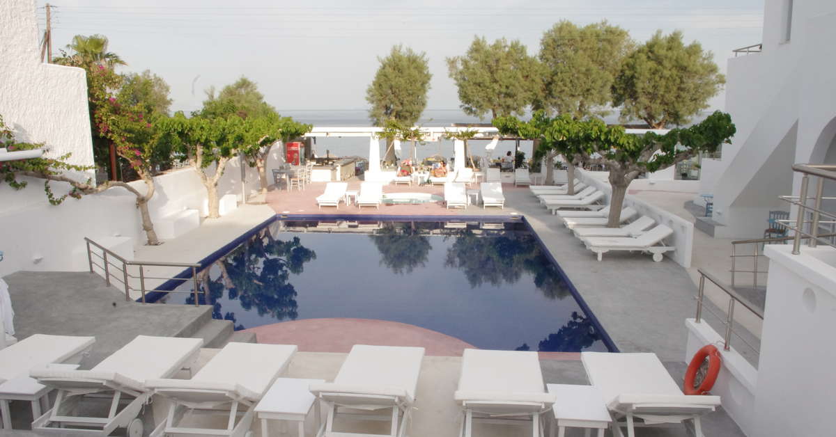 Een foto van een overzicht van RK Beach Hotel