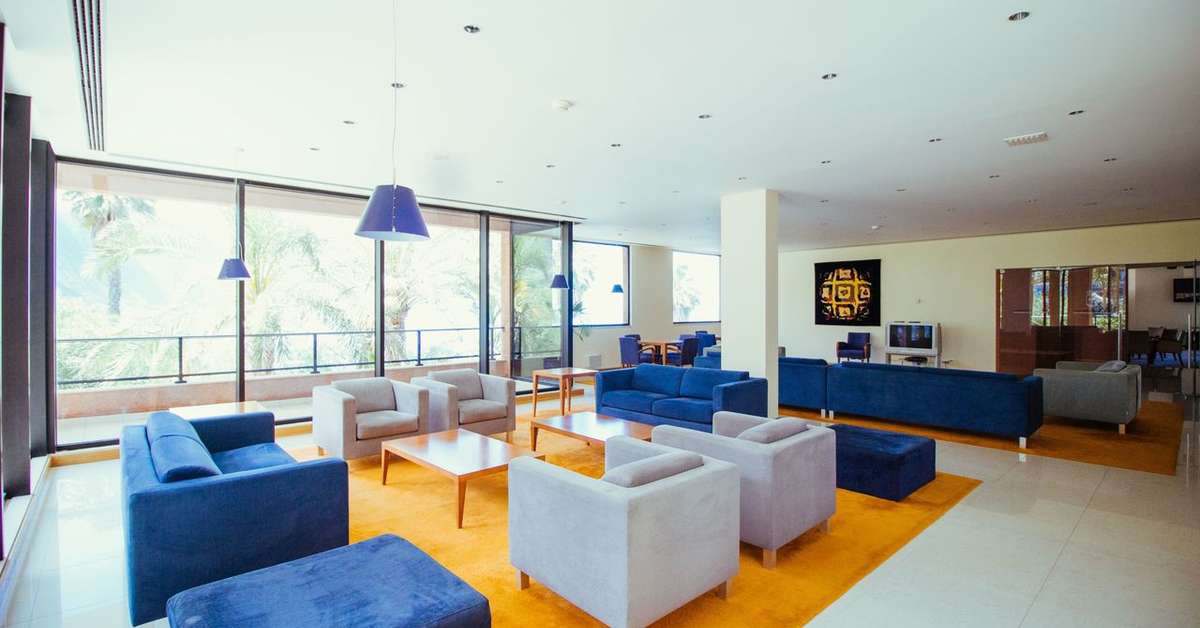 Een foto van het interieur van Monte Mar Palace Hotel