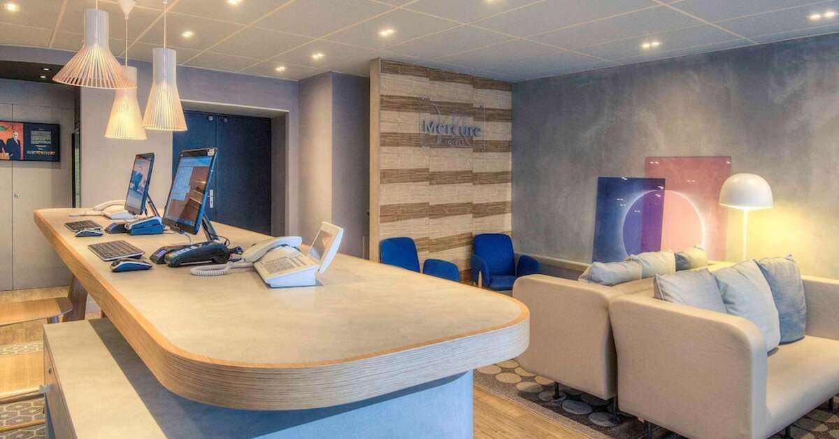 Een foto van het interieur van Mercure Promenade des Anglais