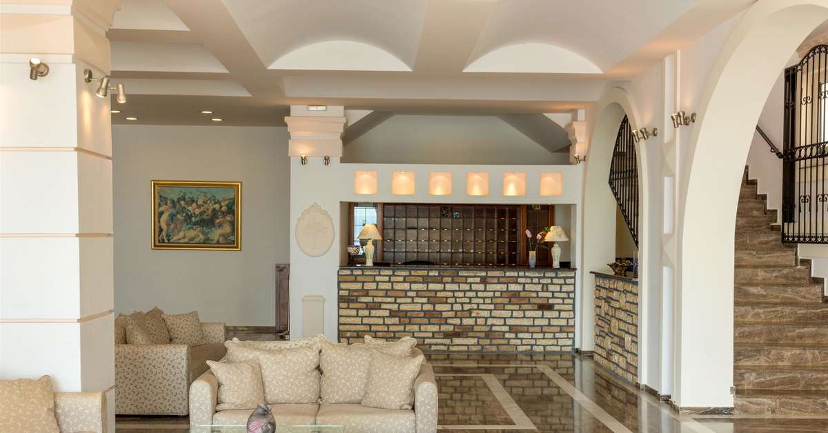 Een foto van het interieur van Lido Corfu Sun Hotel