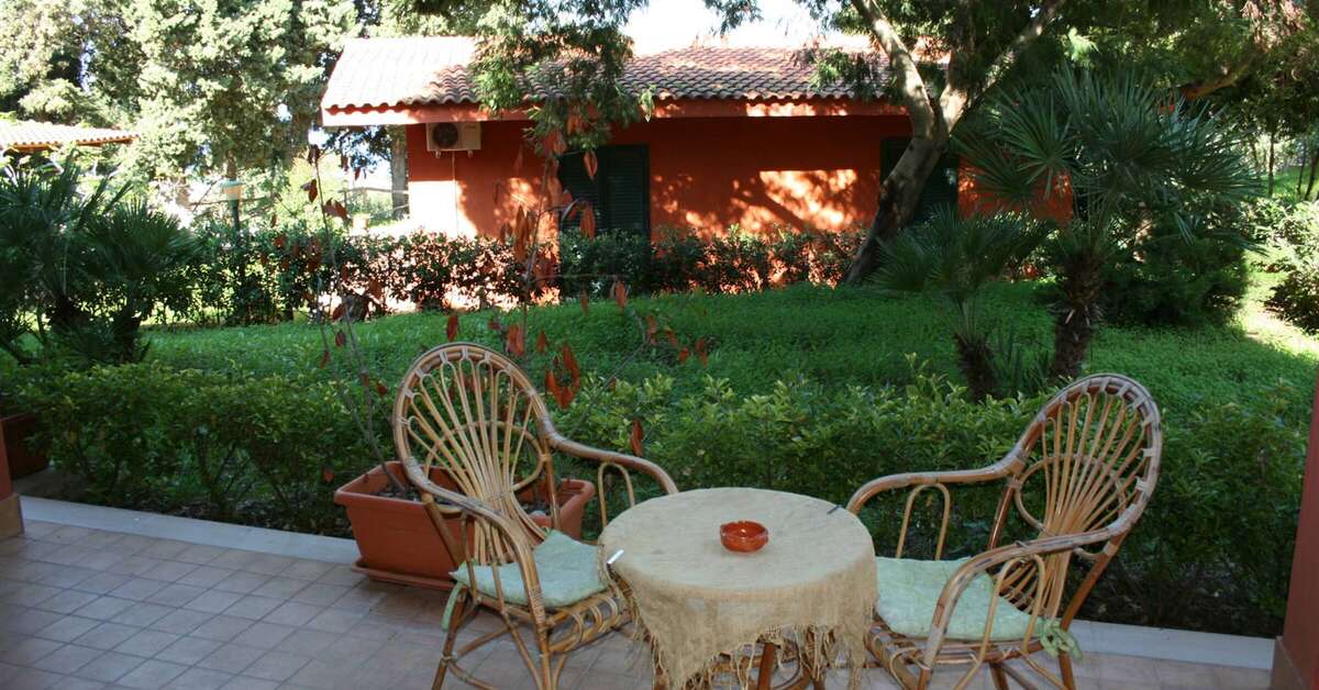 Een foto van het terras bij Agriturismo Tenuta Ruralia