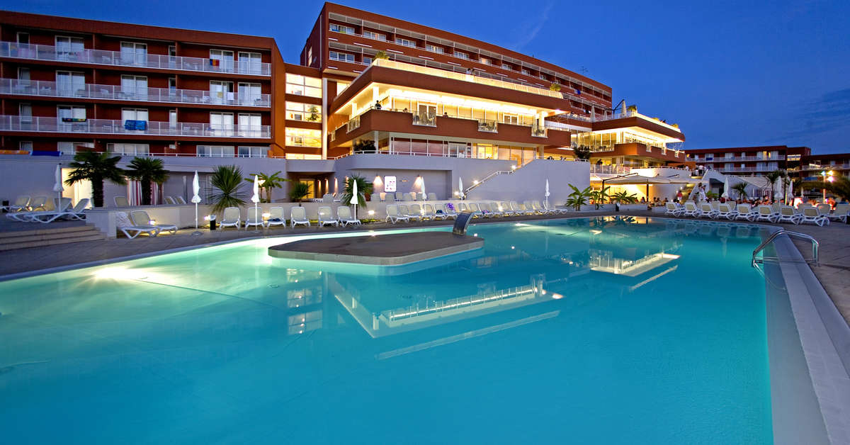 Een foto van het zwembad bij Hotel Albatros Plava Laguna