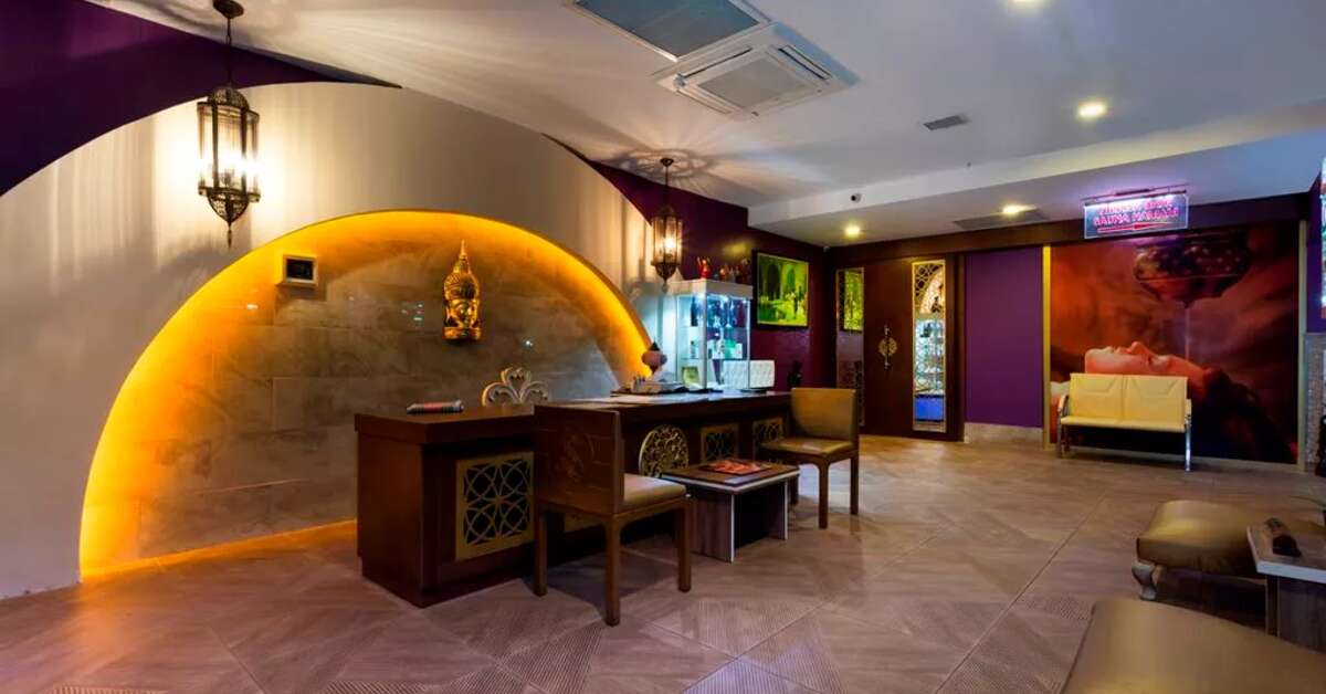 Een foto van de faciliteiten bij Orange County Kemer Resort Hotel