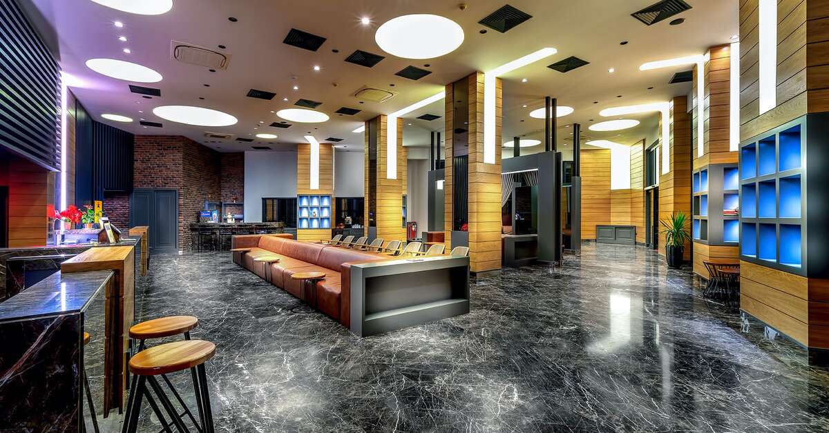 Een foto van de faciliteiten bij Orfeus Park Hotel