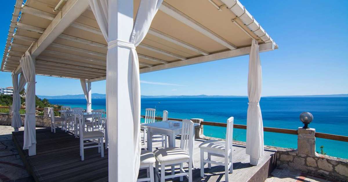 Een foto van de faciliteiten bij Blue Bay Hotel