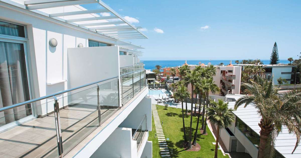 Een foto van het zwembad bij Appartementen El Palmar