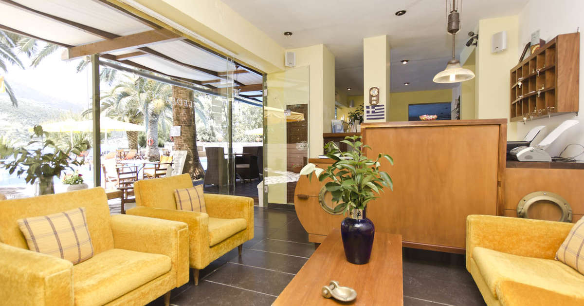 Een foto van het interieur van Cleopatra Beach