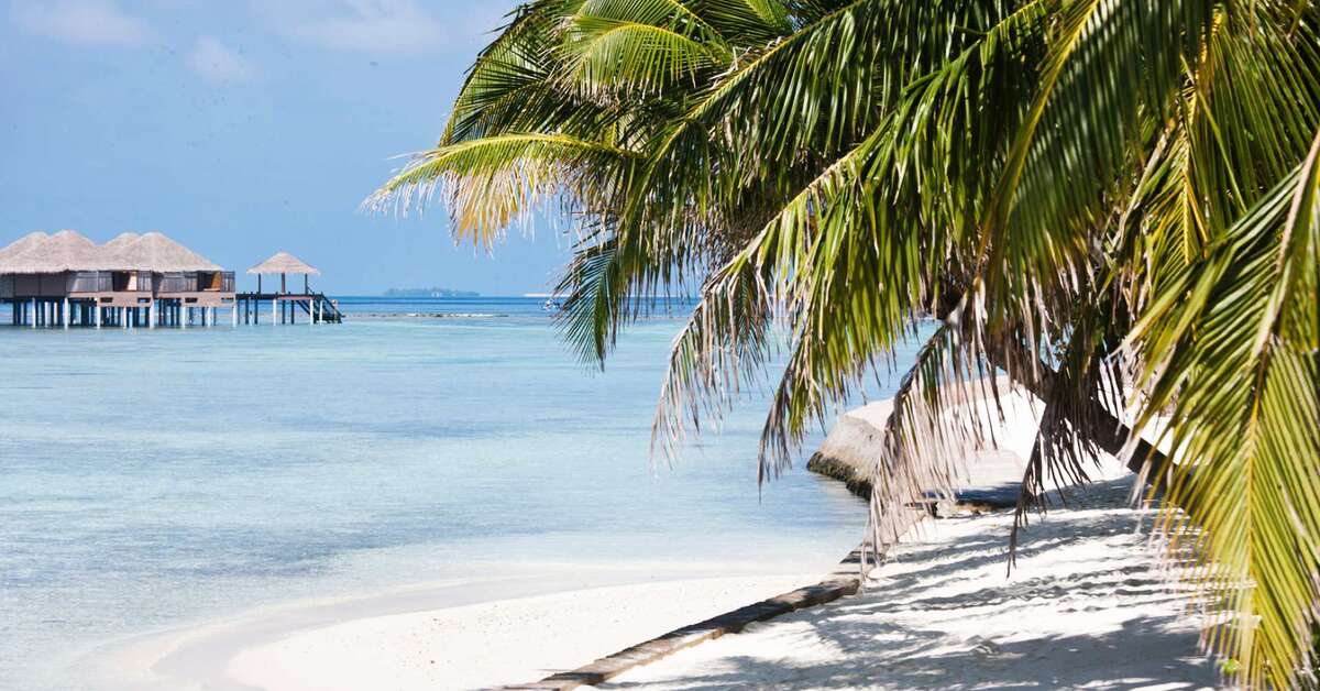 Een foto van het strand bij Adaaran Prestige Vadoo