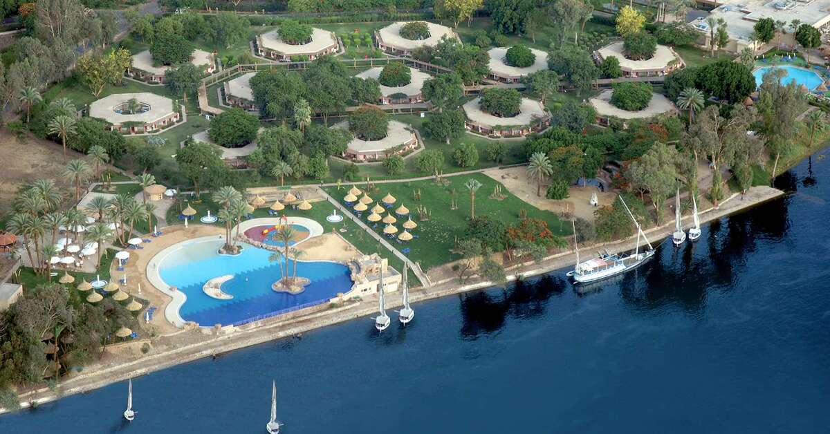 Een foto van de buitenkant van Maritim Jolie Ville Kings Island