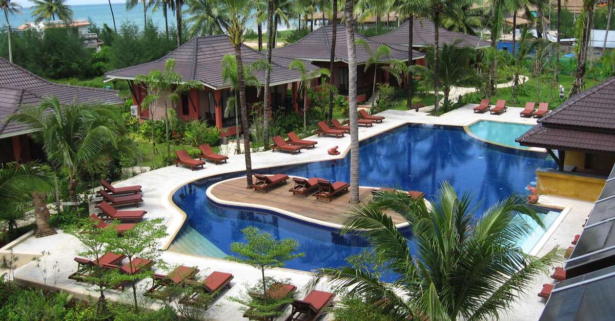 Ein Foto vom Pool im Sudala Beach Resort