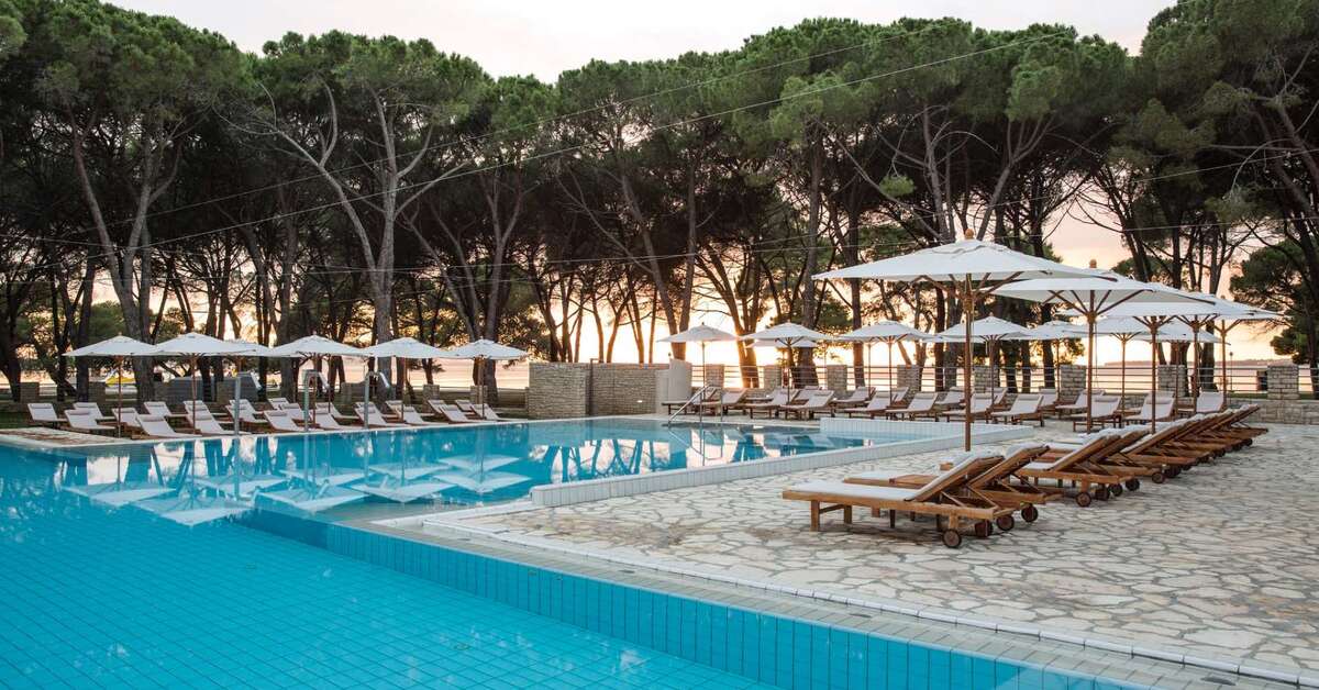 Een foto van een overzicht van Falkensteiner Hotel Adriana