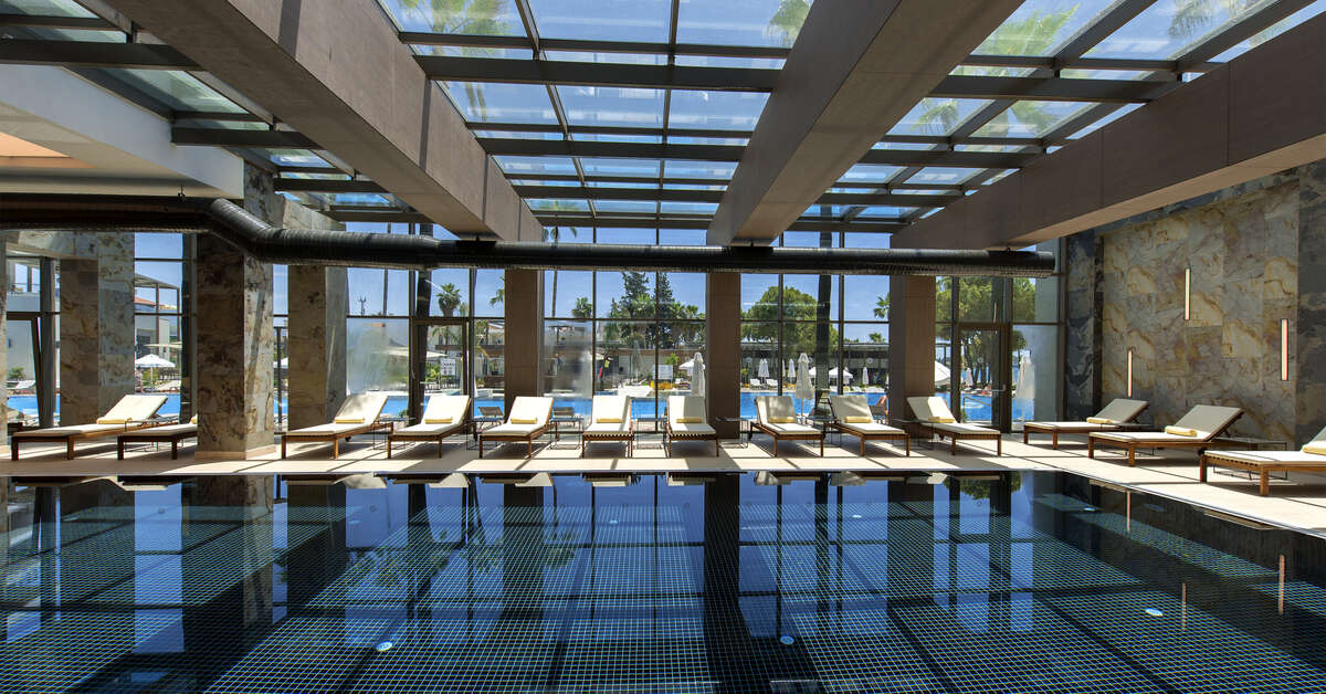 Een foto van het zwembad bij Acanthus Cennet Barut Collection