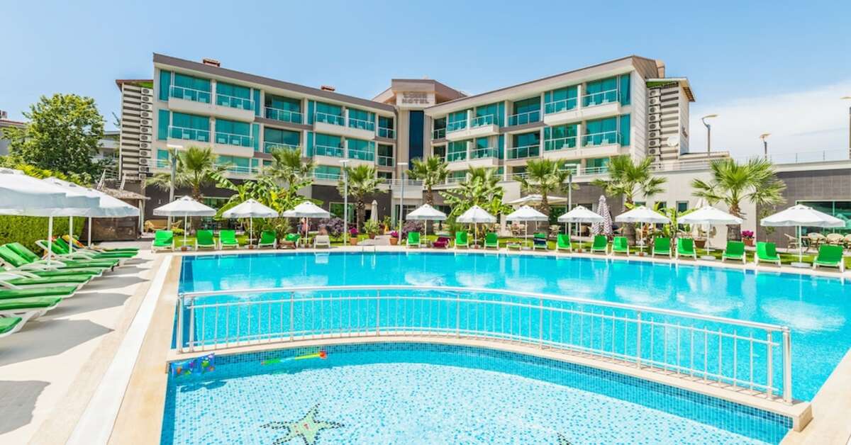 Een foto van het zwembad bij Side Lowe Hotel