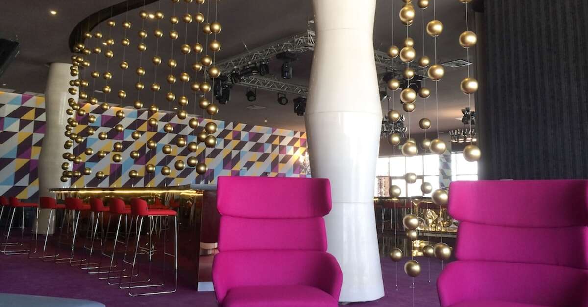 Een foto van het interieur van Platinum Yucatan Princess All Suites & Spa Resort