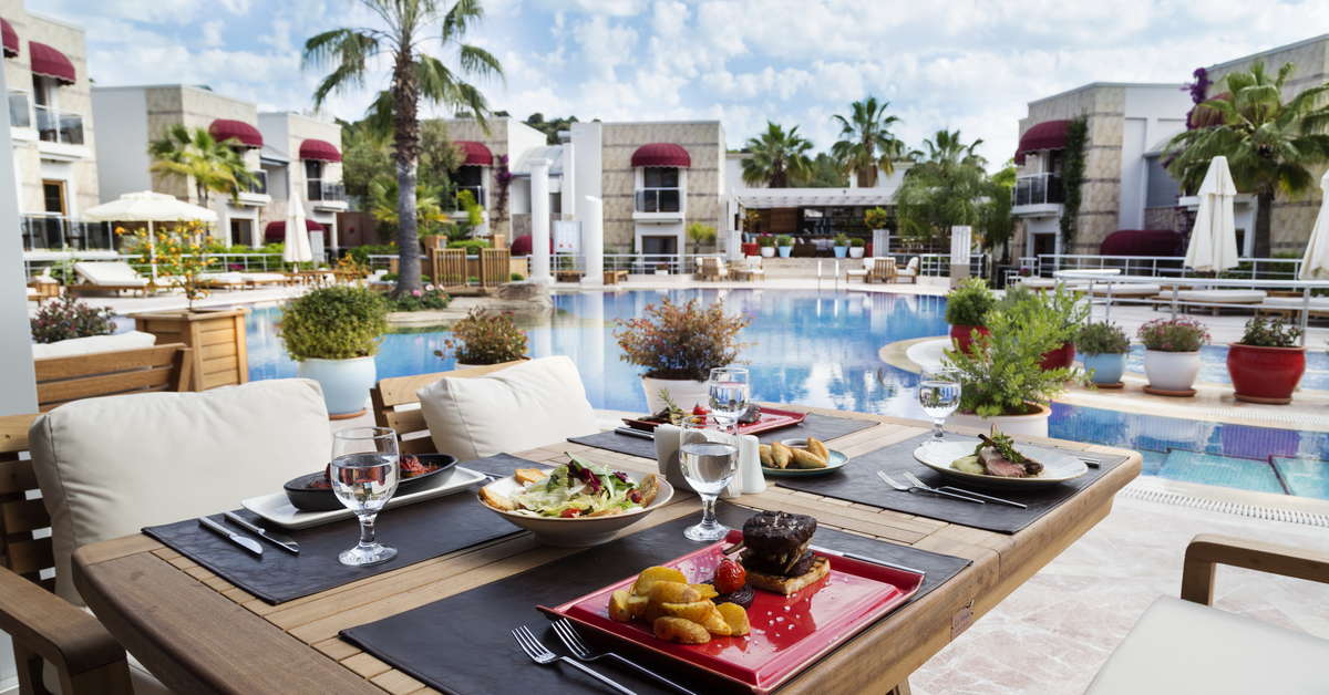 Ein Foto von den Einrichtungen im Bodrium Hotel & Spa