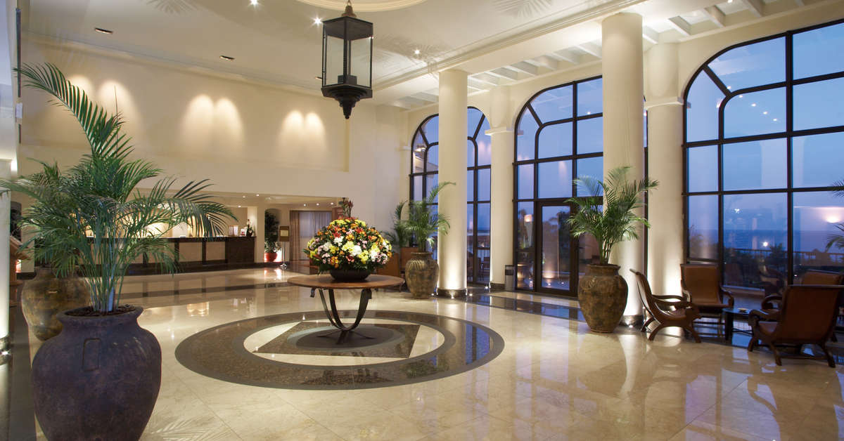 Een foto van het interieur van Porto Bay Hotel Porto Santa Maria