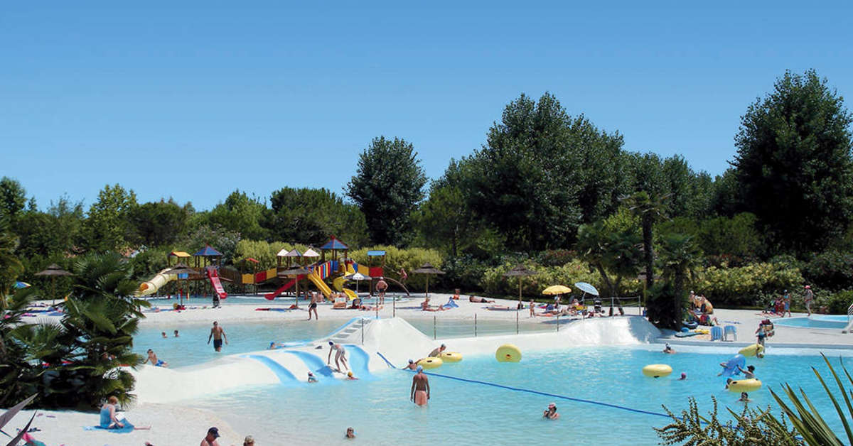 Een foto van het zwembad bij Camping Union Lido