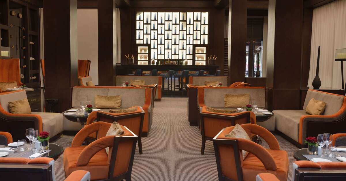 Een foto van de faciliteiten bij Mövenpick Hotel Mansour Eddahbi Marrakech