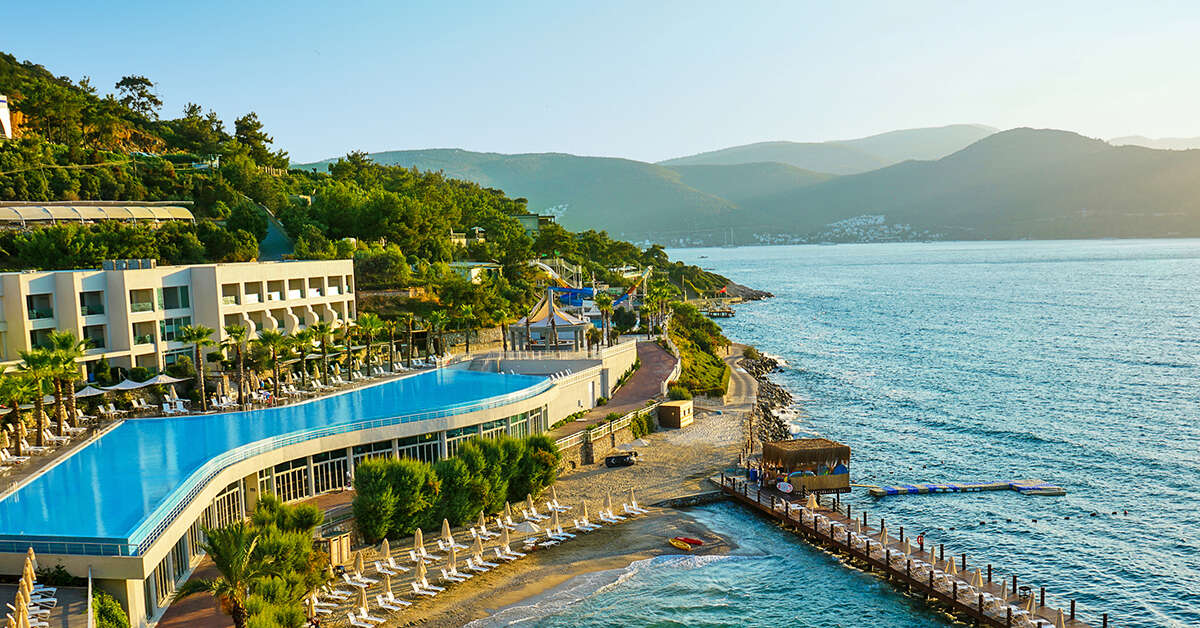 Een foto van het zwembad bij Blue Dreams Resort & Spa