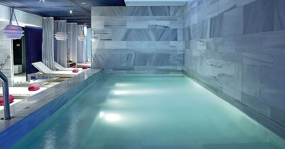Ein Foto vom Pool im Hospes Palacio de los Patos