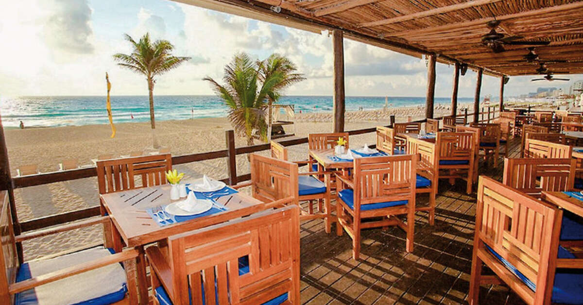 Een foto van de faciliteiten bij NYX Cancun