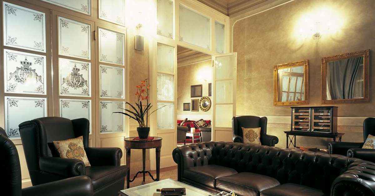 Een foto van het interieur van Bagni di Pisa Palace & Spa