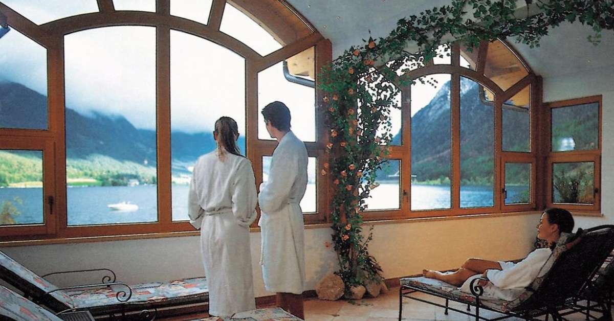 Een foto van de faciliteiten bij Hotel Post am See