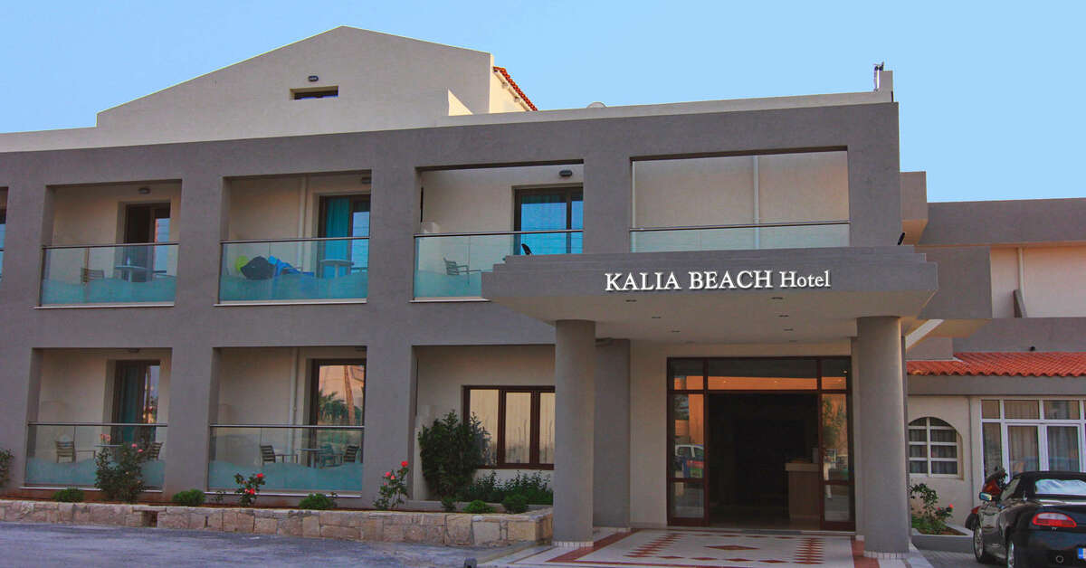 Een foto van de buitenkant van Hotel Kalia Beach