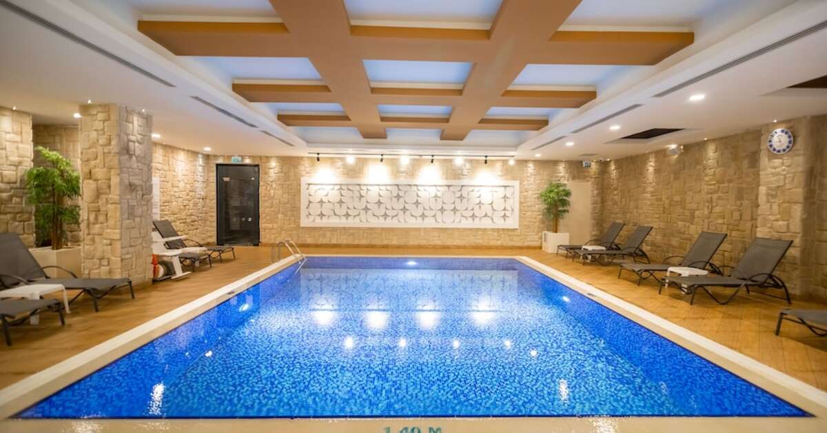 Een foto van het zwembad bij Sunprime C-Lounge