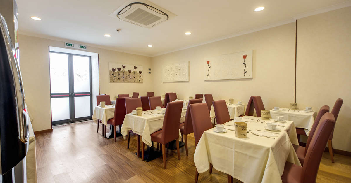 Een foto van de faciliteiten bij Romoli Hotel
