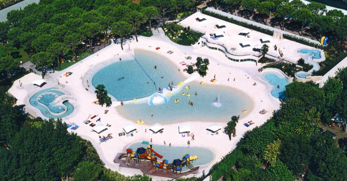 Een foto van het zwembad bij Camping Union Lido