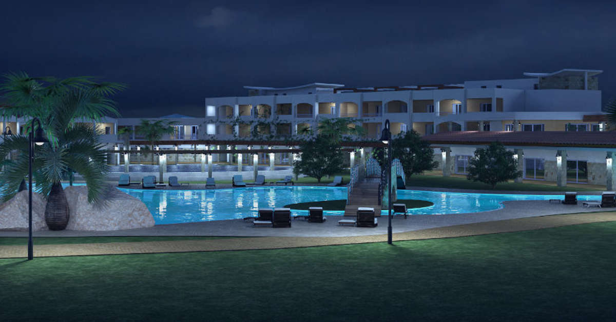 Een foto van de buitenkant van Danaide Resort