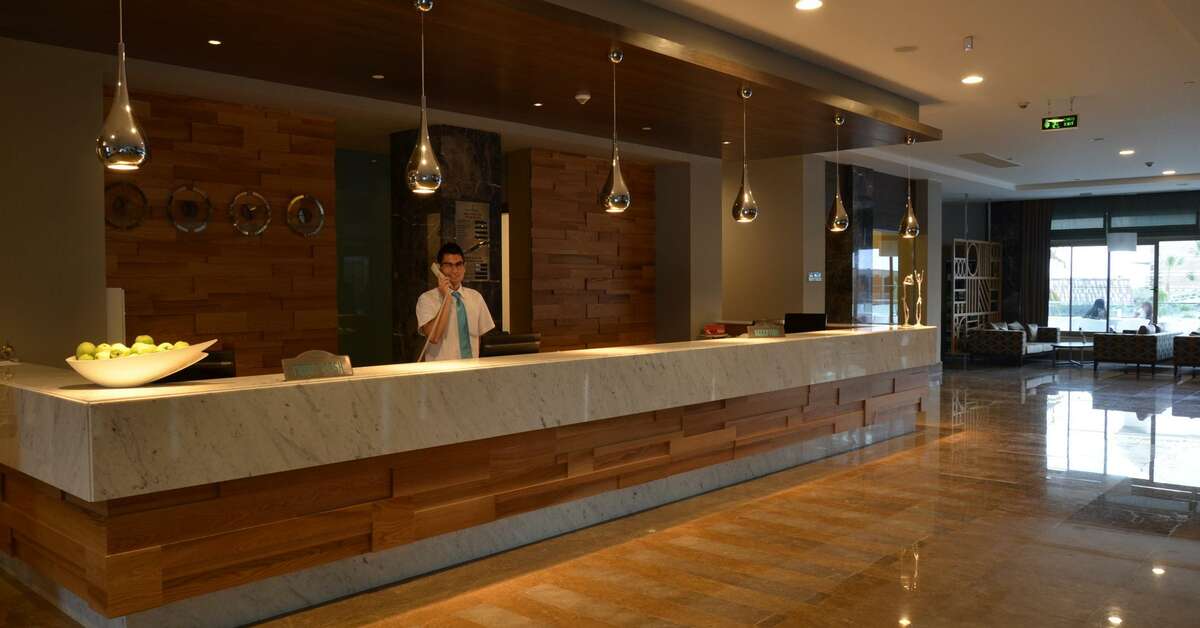 Ein Foto vom Innenbereich im Port Side Resort Hotel